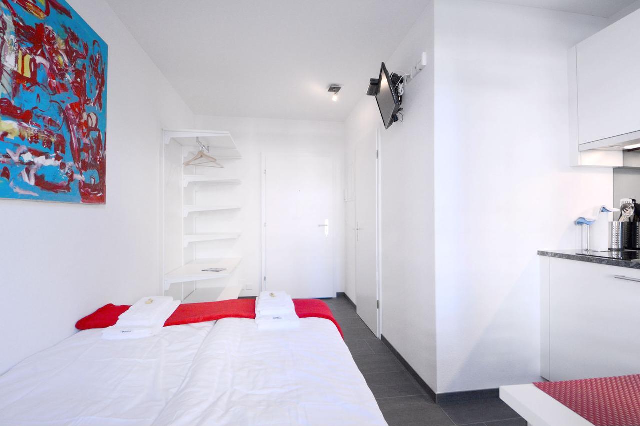 Hitrental Station Apartments Lucerna Exterior foto