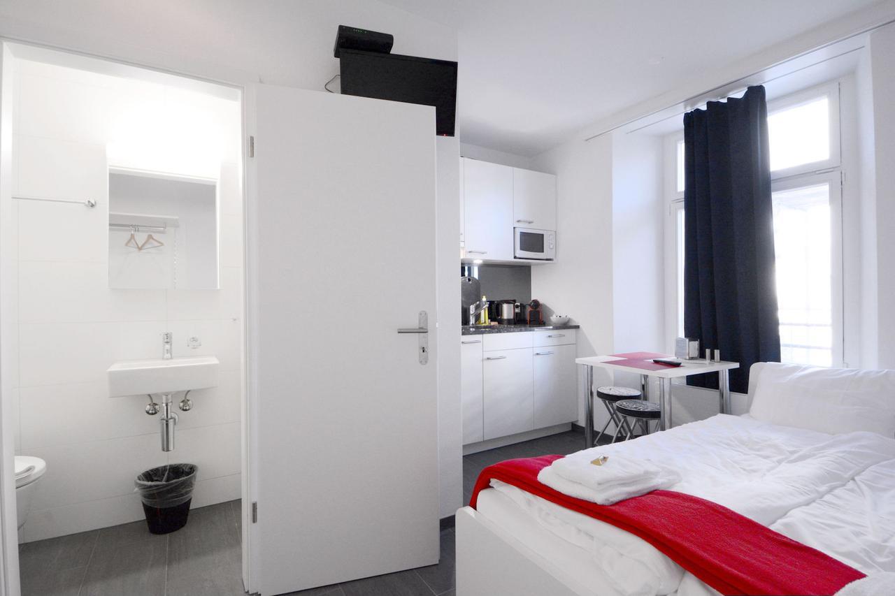 Hitrental Station Apartments Lucerna Exterior foto